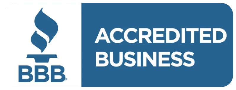 BBB accredited business badge for We Do Construction.