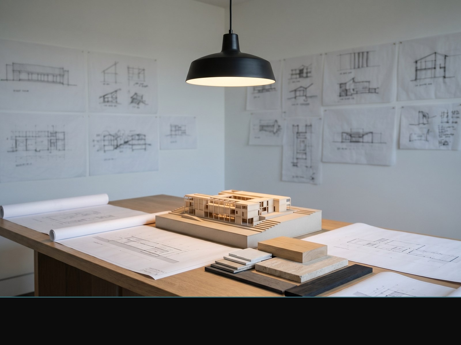 Design stage — architectural drawings and material direction by We Do Construction